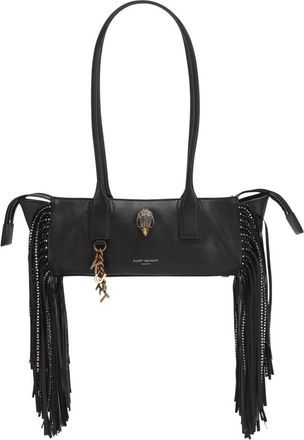 Kurt Geiger Sloane Eastwest Schoudertas - Dames - Schoudertassen - Zwart - ONE Size - Leer - Tassen