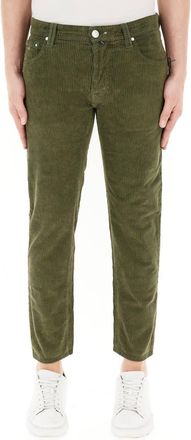 Sartoria Tramarossa Michelangelo Corduroy Jeans In Olive Green