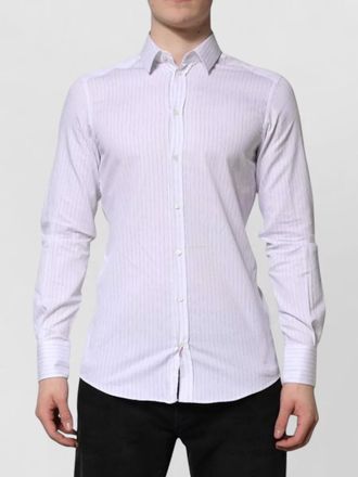Dolce & Gabbana striped long-sleeve shirt