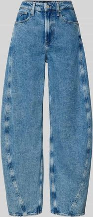 Tommy Jeans Barrel Fit Jeans aus Baumwoll-Mix Modell ELLA in Jeansblau, Gr&ouml;&szlig;e 25/30
