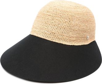 Helen Kaminski Blaise sun hat - women - Raffia/Nylon/Cotton/Elastane - One Size - Neutrals
