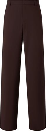 Ferrari Q-Cycle Tailored Straight-Leg Tropical Wool Pants