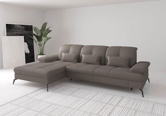 Sit&more Ecksofa »Amica, L-Form, inkl. Sitztiefenverstellung & Armteilverstellung« wahlweise mit Bettfunktion, Bettkasten und Kopfteilverstellung