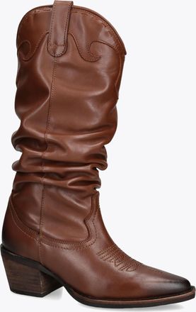 Steve Madden Womens Leather Stage Brown Boots - Size UK 6