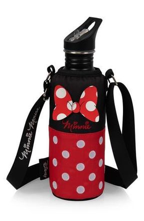 Picnic Time Minnie Mouse Bottle & Cooler Sling in Black at Nordstrom Rack