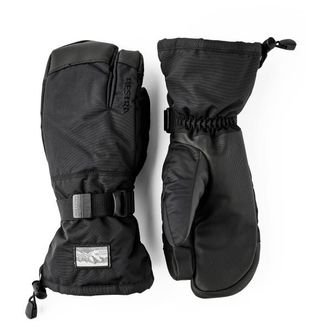 Hestra Gauntlet Senior 3 Finger Handschuhe - Unisex | schwarz/grau