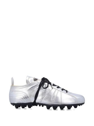 Pantofola D'oro 540 Suola Calcio Nera Vitello