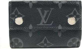 Louis Vuitton Monogram Eclipse Black Monogram Eclipse Wallet (Tri-Fold) (Pre-Owned)