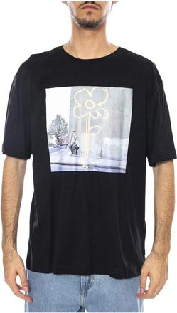 Only & Sons Banksy T-shirt - Heren - T-shirts - Zwart - S - Katoen - Tops