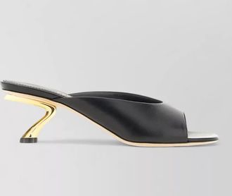 Ferragamo leather mules