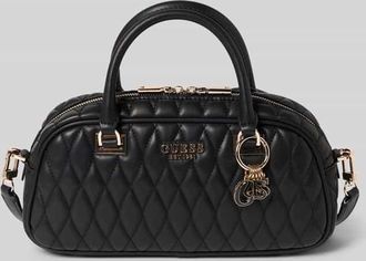 Guess Satchel Bag mit Tragehenkel Modell VALLA in Black, Größe 1