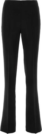 Ferragamo Womens Black Crepe Pant viscose - Size EU 40 (Womens)