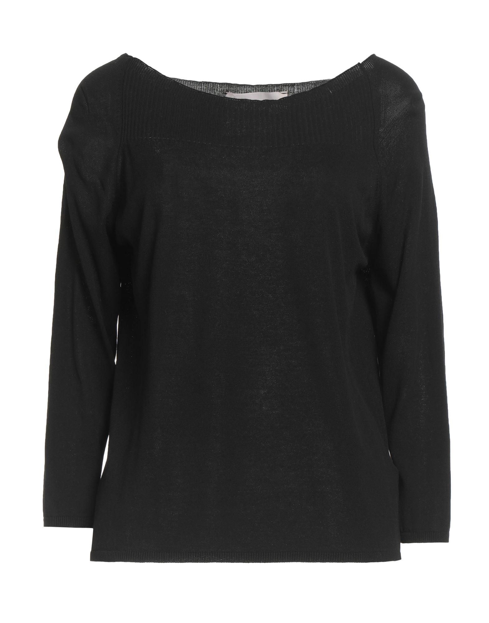 Miamoda Strickpullover Pullover Fledermausärmel abnehmbarer