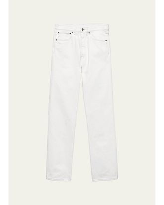 Prada Mens Denim Straight Leg Five-Pocket Pants