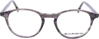 Quiksilver Mens Black Round Eyeglass Frames QS2010-3
