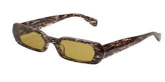 Retro Superfuture LALTRO STRAMBO JUE Mens Sunglasses Brown Size 54
