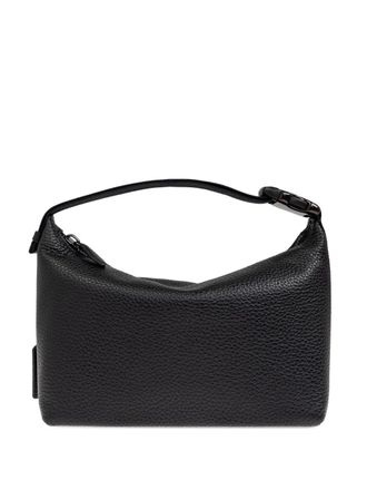 Coach pebble leather top-handle bag - men - Calf Leather/Fabric - One Size - Black