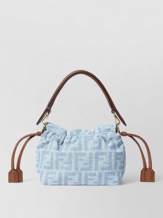 Fendi mamma baguette bucket bag adjustable strap top handle