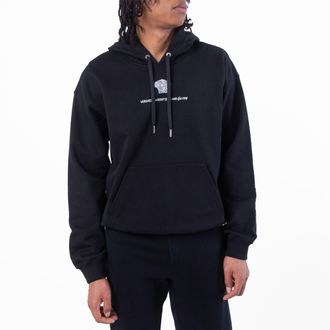 Versace Medusa Logo Embroidered Sweatshirt, Size Medium
