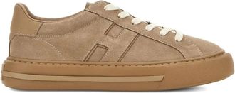 Hogan H691 Suede Sneakers - Heren - Sneakers - Bruin - 40 EU - Leer - Schoenen