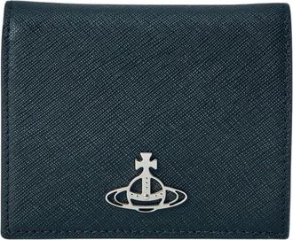 Vivienne Westwood Wallets & Cardholders, female, Black, Size: ONE SIZE Logo Plaque Billfold Wallet