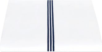 Matouk Bel Tempo Duvet Cover in Navy at Nordstrom, Size Full