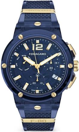 Ferragamo F80 44mm - Blu