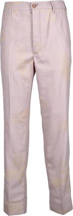 Vivienne Westwood Cruise Kostuumbroek - Heren - Nette broeken - Beige - M - Wol - Broeken