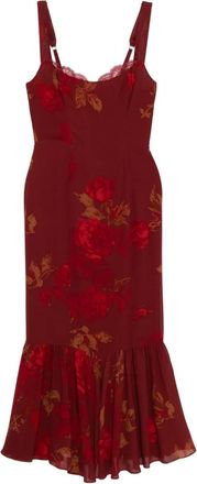 Reformation Abito Irisa - Rosso