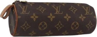 Louis Vuitton Pre-owned Bags, female, Brown, Size: ONE SIZE Pre-owned Pouch