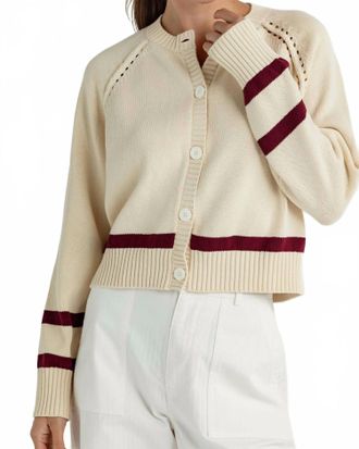 Sundays Nicolette Cardigan In Mulberry