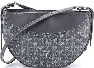 Goyard Hirondelle Shoulder Bag Coated Canvas and Leather