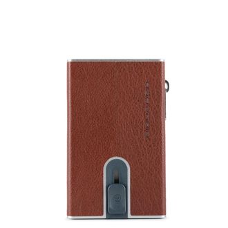 Piquadro Wallets & Cardholders, male, Brown, Size: ONE SIZE Wallets & Cardholders