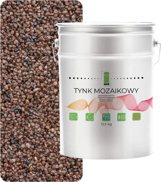 OEM Mosaico De Resina Marr&oacute;n, Yeso Clase 1, Mosaico 12,5 Kg, Resistente A Las Heladas