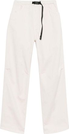 White Sand Off White Flat Front Pants