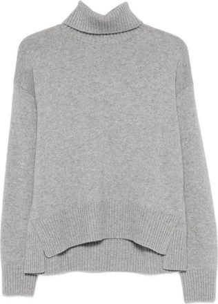 PESERICO Turtleneck Trui - Dames - Coltruien - Grijs - M - Truien & Vesten