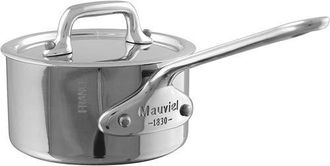 Bloomingdale's MMinis Saucepan With Lid, 3.5 Inch in Silver at Nordstrom