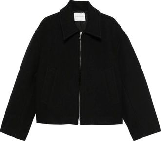 STUDIO NICHOLSON Zip-up Spread-collar Shirt Jacket