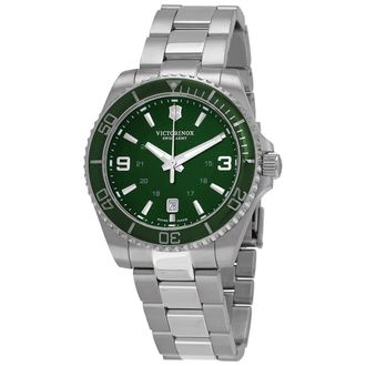 Victorinox by Swiss Army Maverick Quartz Green Dial Mens Watch 241934