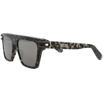 Philipp Plein Philipp Plein Unisex 56 mm Black Sunglasses
