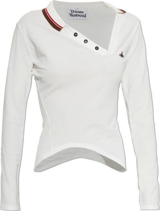 Vivienne Westwood Dames, Tops, Wit, Maat: L Katoen