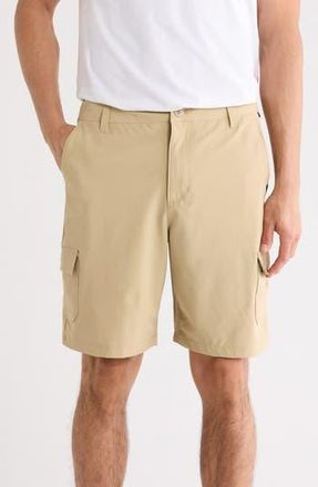 Quiksilver Aqua Ripstop Cargo Shorts in Twill at Nordstrom Rack, Size 33