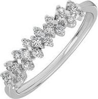 Bony Levy Getty Diamond Stacking Ring in 18K White Gold at Nordstrom Rack, Size 6.5