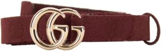 Gucci Leren Riem - Dames - Riemen - Bruin - 105 CM - Leer - Accessoires