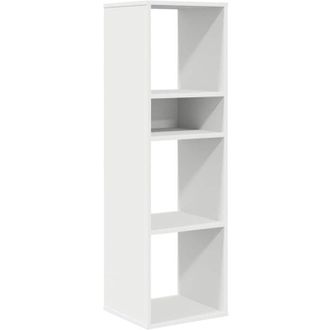 vidaXL Estanter&iacute;a De Madera Contrachapada Blanco 34x31x112 Cm Vidaxl