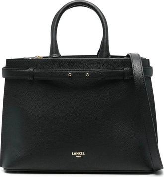 Lancel Tassen, Dames, Zwart, ONE Size, Leer, Faubourg Medium Zip Carryall