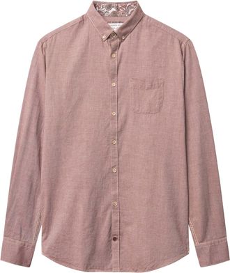 Colours & Sons Langarmhemd »colours & sons Langarmhemd Shirt Brushed Twill«