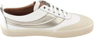 Bally Shennon White Leather Low-top Sneakers