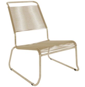 Schubiger M&ouml;bel Spaghetti-Kufen-Lounger-Hochlehner S&auml;ntis