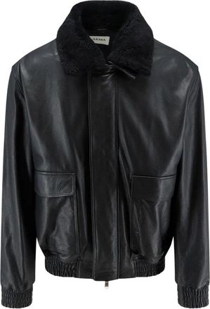 Arma Chaqueta de Cuero Bari - Jackets - Hombre - Negro - XL